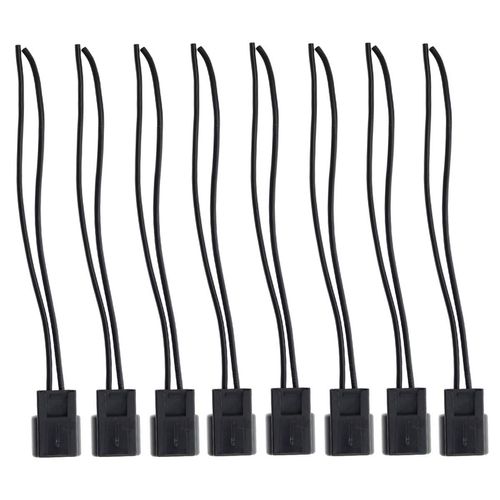 MOTOALL Ignition Coil Connector Plug Wire Harness Pigtail Wiring Loom 2-Way for Ford 4.6L 5.4L 6.8L 1991-2011 & Lincoln Mazda Suzuki - 8pcs