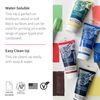 Speedball Water Soluble Block Ink 5oz Platinum White
