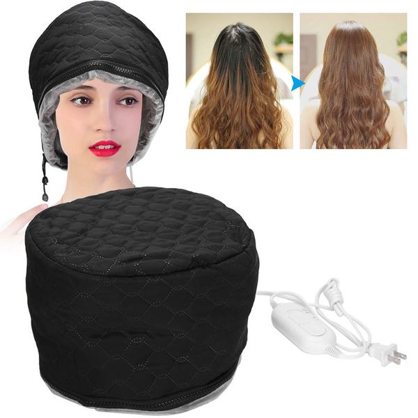 Longzhuo Hair Steamer for Deep Conditioning Hair Cap, Electric Thermal Steamer Cap with Temperature Control, for Hair Care, Electric Steam, Nourishing