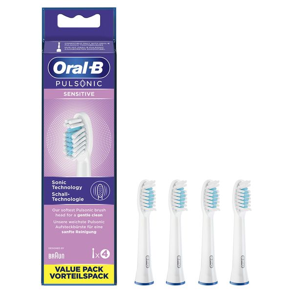 Oral-B Aufsteckb. Pulsonic Sensitive 4er