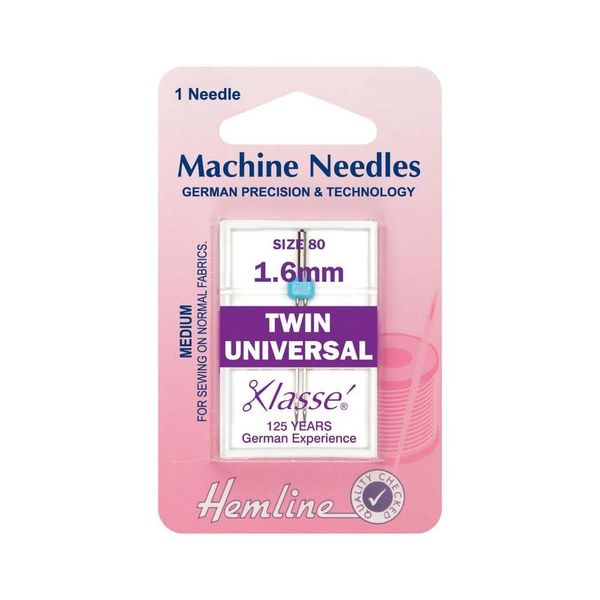 Universal Machine Needles, Twin