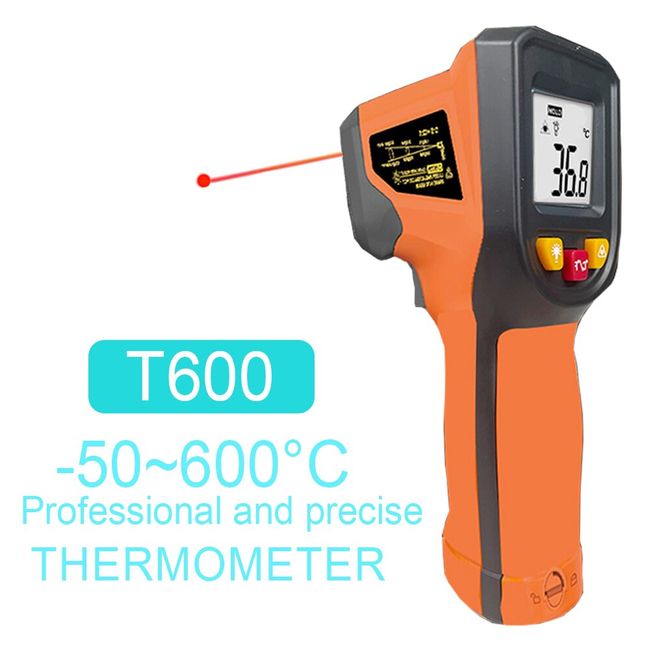 Handheld Digital LCD Temperature Thermometer Laser Non-Contact IR Infrared  Gun