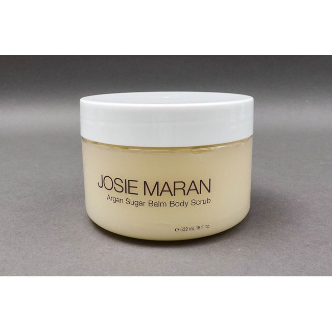 Josie Maran Argan Sugar Balm Body Scrub Sweet Clementine 18 oz / 532 ml New