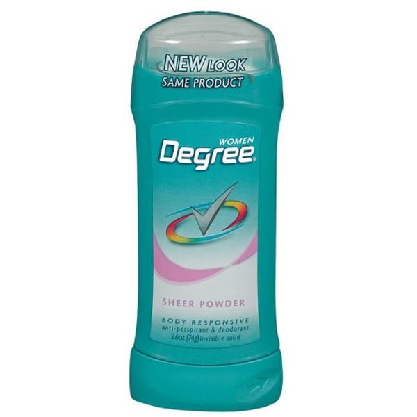 Degree Sheer Powder Antiperspirant Deodorant Stick, 2.6 oz