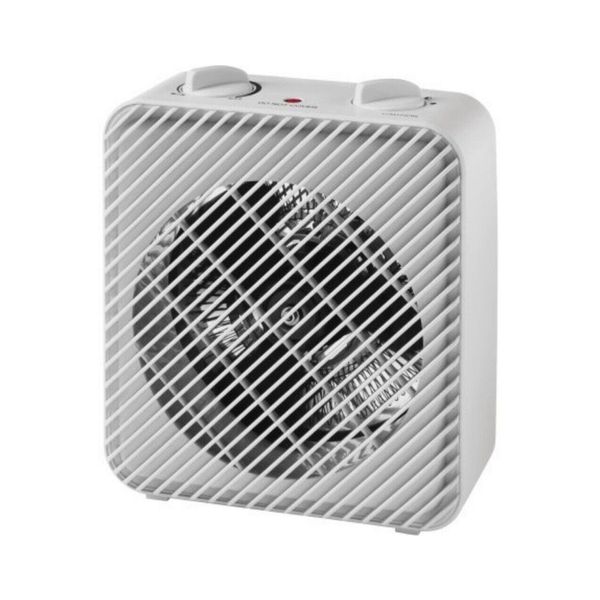 Pelonis 1500W 3-Speed Electric Fan-Forced Space Heater, White