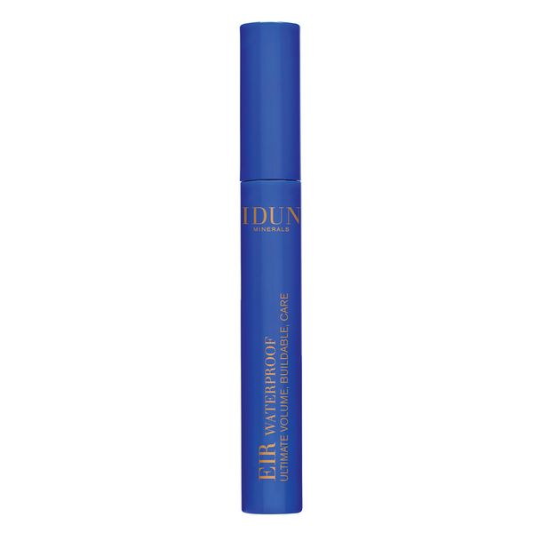 IDUN Minerals Eir Waterproof Mascara - Boost Lashes without Smudging and Clumping - Safe for Sensitive Eyes - Intense Color Payoff - Cruelty Free and Vegan Makeup - 006 Black - 0.34 oz