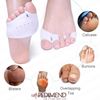 Pedimend Bunion Pain Relief Toe Separator Prevent Hallux Valgus & Hammer Toe 2PC