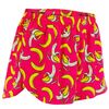 BOA Men's Stretch 3" Printed Half Split Trainer Running Shorts- Gone Bananas