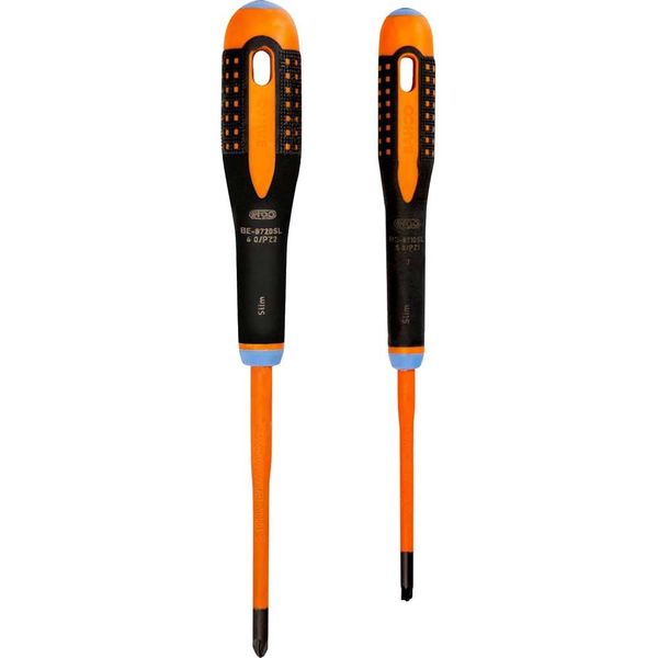 Insulated ERGO™ SLIM Combi Screwdriver Twin Pack
