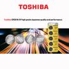 TOSHIBA CR2016 3 Volt Lithium Coin Battery (10 pcs)