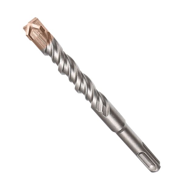 flintronic SDS-Plus Drill Bit Set, Dia 14mm 160mm Lenth Cross Drill Bits, Rotary Hammer Drill for Drill Holes in Concrete, Ceramic Tile, Stone, Metal, Plastic & Multi-Layer Materials