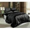 4 Piece Silk Like Comforter Cover, Ultra Soft and Breathable Sheet Bedding Set