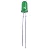 LED, 5MM, Pure Green, DIFFUSED, 10 Pack, LED Opto-Electronics, LED Single Colour Qty X 10