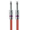 Providence LE501 Shielded Cable 1m S/S Plug (Straight/Straight) Red
