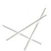 12 Pack Glass Stirring Rods 10" Round ends for Science Education,Lab and Kitchen