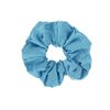 Jumbo Cotton Scrunchie Hair Tie - Light Blue