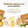 Honey Ginger Tea - Instant Tea Powder Packets with Ginger Honey Crystals Tea