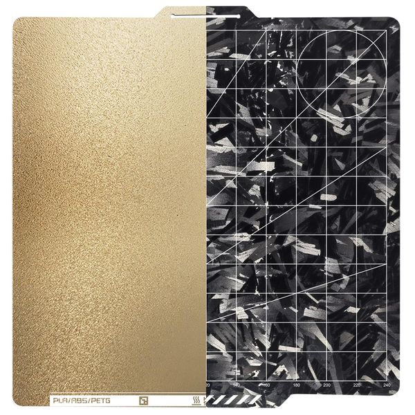 Upgrade 257x257mm Build Plate for Bambu-Lab P1S/P1P/X1C/X1E/A1 3D Printer with Identification Code Double Sided PES PEI Sheet Removable Surface Platform