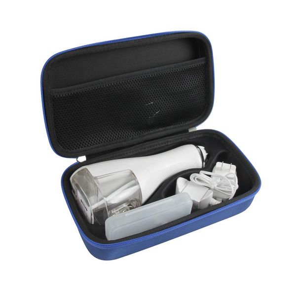 HERMIT SHELL Hard Eva Travel Case for Waterpik WP-560UK / WP-562UK / WP-563UK / Cordless Advanced Water Flosser by Hermitshell (Blue)