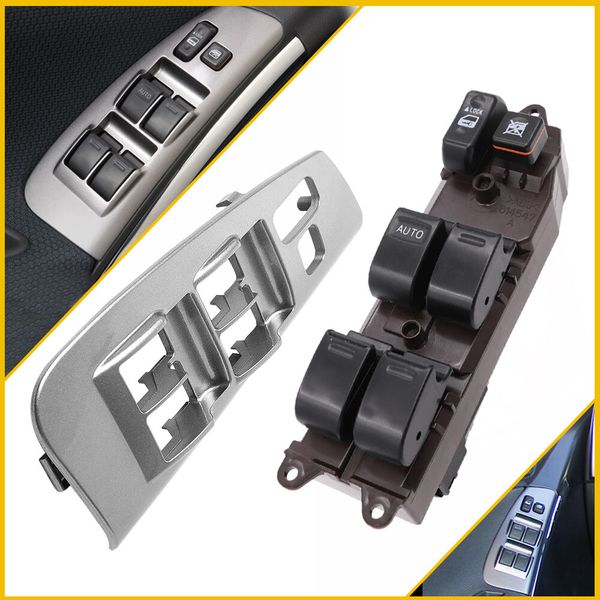 Electric Power Window Master Control Switch & Bezel For 2003-2008 Corolla Matrix