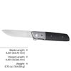 CRKT Bamboozled BLK 3.34" Plain Edge