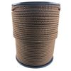8mm Brown Polypropylene Braided Poly Rope Cord x 30 Metre Strong String