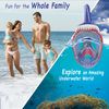 Junior Snorkel Mask, Shark (Black, XS)
