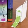 The Library Store Bright Color Coding Labels 1"H x 1 1/2"W 500 per Roll (Aqua)