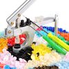 LIHAO Snap Pliers + 375 Set T5 Plastic Buttons Fastener + 12pcs Sewing Clips
