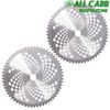 2 Pack -10" x 60T Carbide Tip Brush Blades For Cutter Trimmer Weed Eater Replace