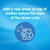Snuggle Blue Sparkle Fabric Softener Dryer Sheets, 120 Count