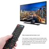 Television Remote Control for Alba Bush/Technika/Blaupunkt/Sharp/E-Motion, High Sensitivity, Low Power Consumption, Replacement Remote, Black
