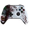 eXtremeRate Clown HAHAHA Patterned Front Housing Shell Case for Xbox One S/X Controller, Soft Touch Faceplate Cover Replacement Kit for Wireless Controller (Model 1708) - Controller NOT Included