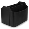 LONDO Leather Remote Control Organizer and Caddy with Tablet Slot