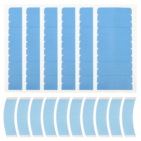 16 Pcs Hair Extension Adhesive Tape Double Sided Extension Tapes Toupee Tape Double Sided Water Proof Adhesive Tape for Hair Extensions