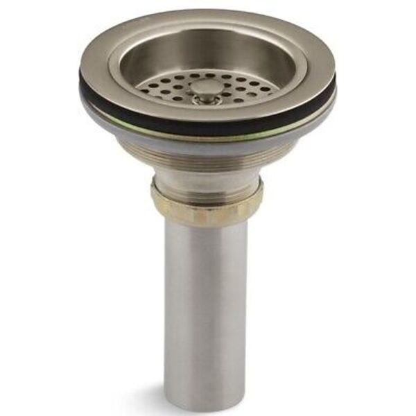 KOHLER K-8801-BV Duostrainer Sink Strainer, Vibrant Brushed Bronze