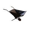 Folding Wheelbarrow Black Lightweight Garden Space Saving Foldable Wheel Barrow
