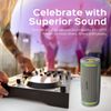 TREBLAB HD77 Gray - Portable Wireless Bluetooth Speaker, 30W Stereo, 20H Battery