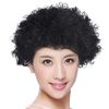 CCINEE Bomber Afro Wig, Explosion Head, Costume, Wig, Costume Accessory, Cosplay, Wig, Costume, Fluffy, Funny, Entertaining Item, Ball, Halloween Party Goods, Unisex (Black)