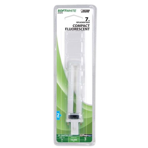 Feit Electric Bppl7 Compact Flourescent Lamp 7w Soft White (Pack of 6)