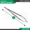 Castroviejo Needle Holder 5" Straight Smooth Tip Micro Surgical Instrument