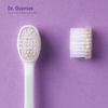 Dr. Quorum Optic Care Toothbrush Head 4 pcs(2 pcs X 2 Packs), Toothbrush Head for Dr. Quorum Optic Care Electric Toothbrush, Fiber Optic Bristles