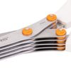 Fiskars Fringe Scissors, Green Teal/Silver