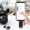 SD Card Reader, Seminer 6-in-1 USB C/Micro/USB Memory Reader Camera Viewer SD Micro SD SDXC MMC SDHC OTG Adapter Compatible for MacBook Computer Tablet Android Phone