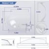 4812-01 For Dexter Screen Door Bubble Complete Replacement Kit Right Hand
