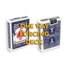 Murphy's Magic Supplies, Inc. Assorted Mandolin Blue One Way Forcing Deck (assorted values), No Skill Required, Card Trick
