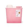 8 Quart Red Chimney Top Sharps Container, 1 ea