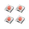 uxcell 6x6x3.1mm Panel Mini/Micro/Small PCB Surface Mounted Devices SMT Momentary Tactile Tact Push Button Switch 100PCS