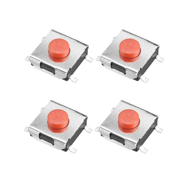 uxcell 6x6x3.1mm Panel Mini/Micro/Small PCB Surface Mounted Devices SMT Momentary Tactile Tact Push Button Switch 100PCS