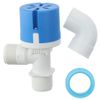 Fudeshe Float Valve 1 inch Control Box White Automatic Float Valve Upgraded Version Plastic Water Level Control Aquariums